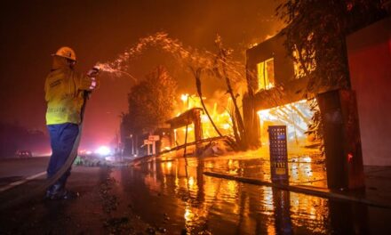 Firefighter Saves American Flag During Raging Fire, Video Is Pure America: WATCH