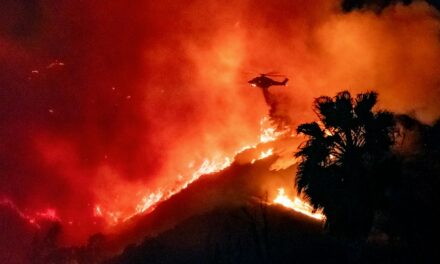 Retired Coast Guard helicopter commander details risks to air crews fighting LA fires