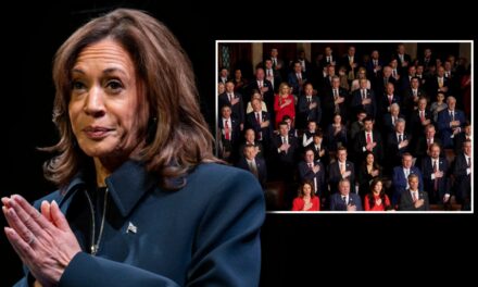 Vice President Kamala Harris Just Goofed Up ‘The Pledge Of Allegiance’ Six Words Into It