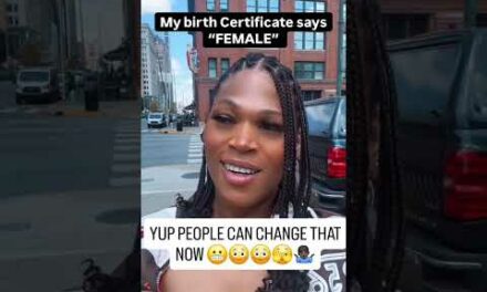 Man says Birth Certificate Says “Female” 🤨