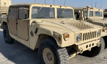 Suspects cut fence at California Army Reserve Center before stealing Humvees, equipment