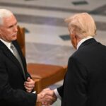 Pence Says He Congratulated Trump on Election Win During Carter Funeral