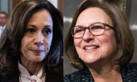 Outrage ensues after husband of GOP senator apparently snubs Kamala Harris at swearing-in ceremony