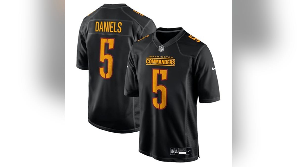 Add a Jayden Daniels jersey to your Commanders gear collection.