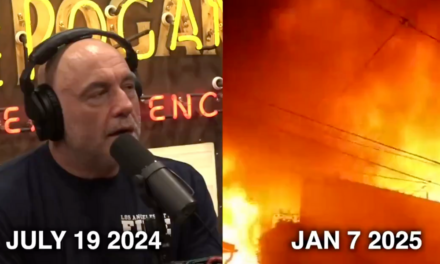 Watch: The warning a fireman gave Joe Rogan of how bad Los Angeles could get is eerily accurate