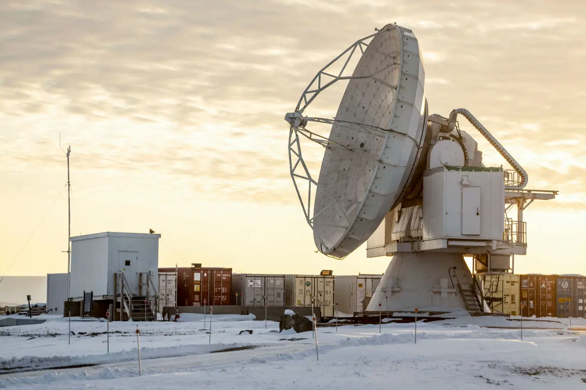 Pituffik Space Base (formerly Thule Air Base) in Greenland, on Oct. 4, 2023. (Thomas Traasdahl/Ritzau Scanpix/AFP via Getty Images)