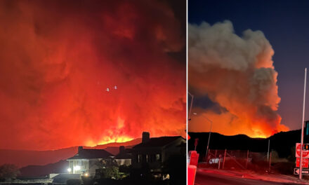 New Evacuations in Place as California Wildfire Explodes Friday Night, Spreads Towards Valley (VIDEO)