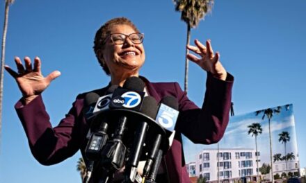 L.A. Mayor Karen Bass Last Month Bragged About Building a ‘Greener LA’