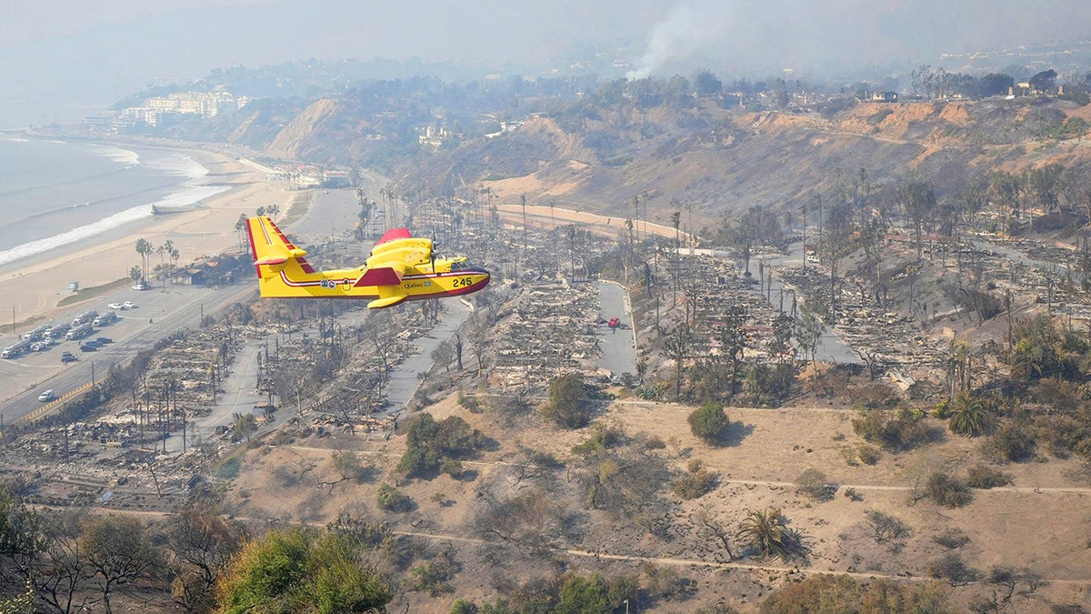 Aftermath of the California wildfires