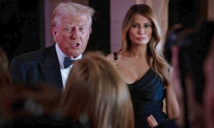 Melania Trump Starts The New Year By Crippling The Left In A Black Dress That Got America Talking