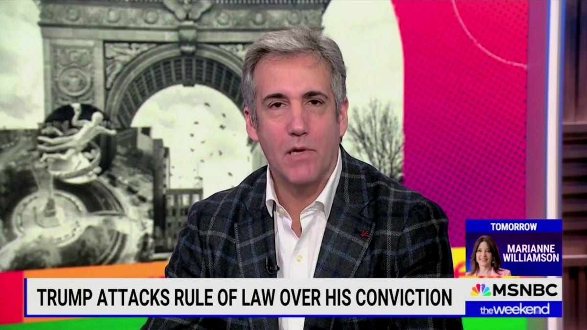 Michael Cohen on MSNBC