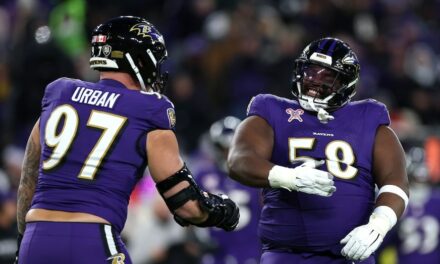 Ravens’ Michael Pierce explains why he avoided chance at returning interception for touchdown