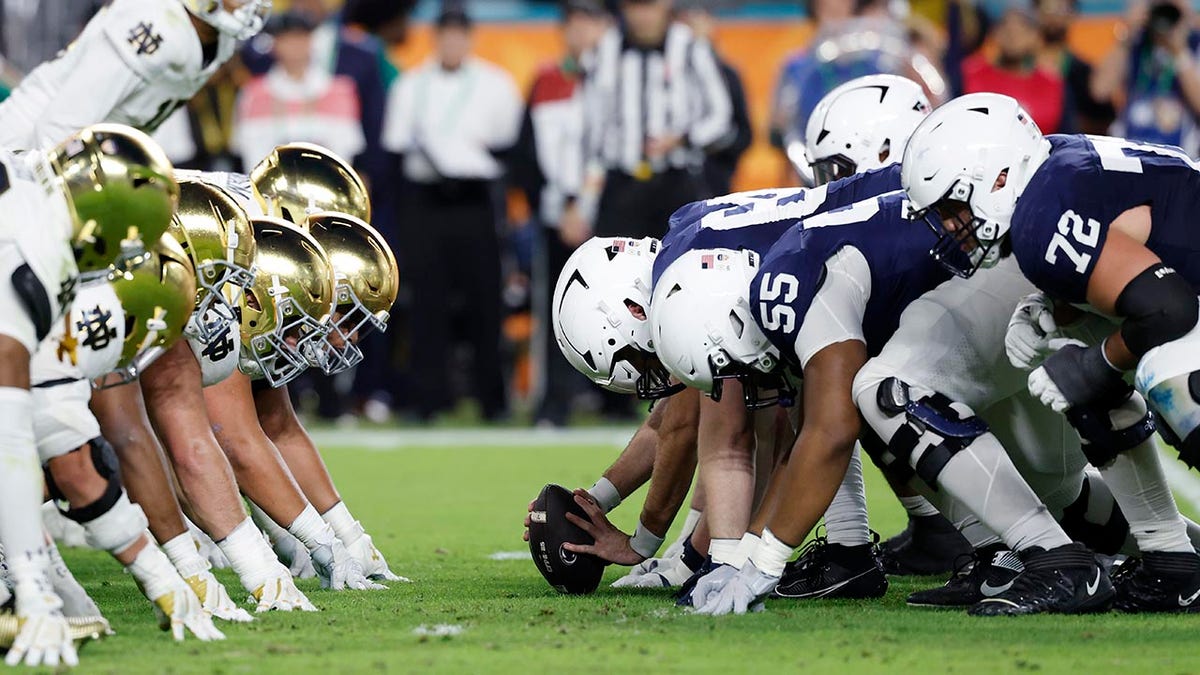 Notre Dame and Penn State lines