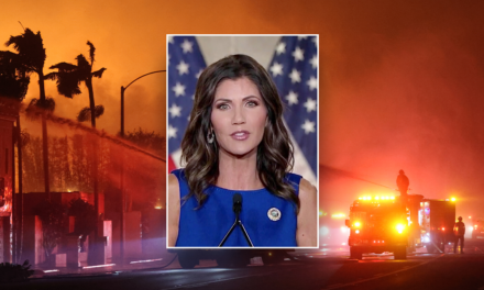 Historically Pro-Democrat Fire Union That Was Neutral in 2024 Backs Noem for DHS as California Wildfires Rage