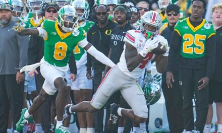 Ohio State stomps Oregon in Rose Bowl beatdown to advance to CFP semifinal