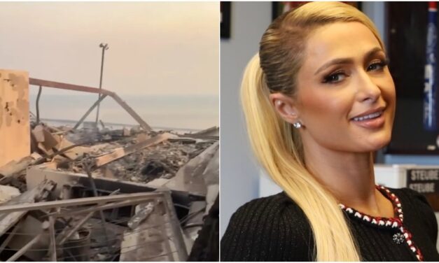 Paris Hilton Shows the Aftermath of Her Family Home Destroyed by the Devastating Fire