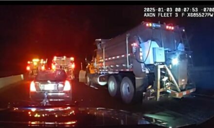 Plow drivers come to the rescue as Colorado police chase down suspect up to no good