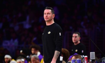 Lakers head coach JJ Redick emotional while opening up on ‘awful feeling’ of losing home in wildfires