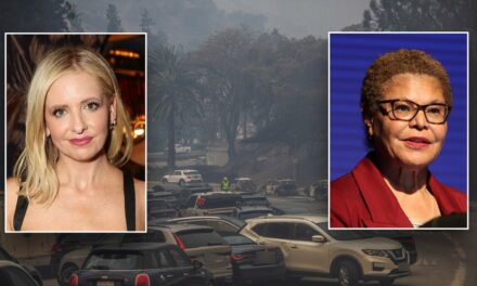 Palisades Fire: Sarah Michelle Gellar leads stars blasting LA mayor as gridlock cripples evacuations