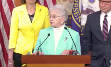 Congresswoman Virginia Foxx Releases Statement After Taking a Fall on Marble Stairs Outside House Chamber