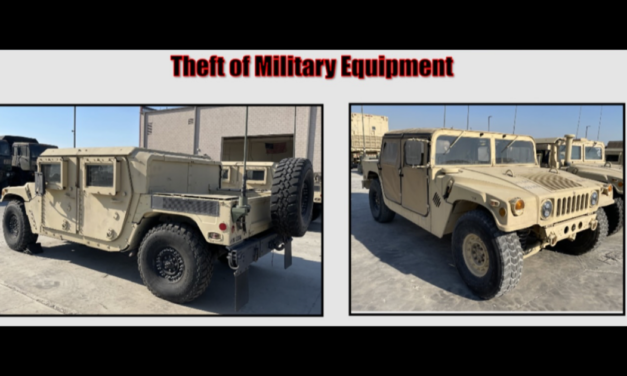 Thieves Break Into California Army Reserve Center, Humvees and Equipment Stolen