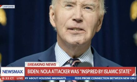 Biden’s Mysterious Marks on His Face Uncovered During New Year’s Day Address on Recent Terror Attacks – What’s the Real Story?