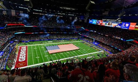 College football fans launch into ‘U-S-A!’ chant after moment of silence for victims of New Orleans attack