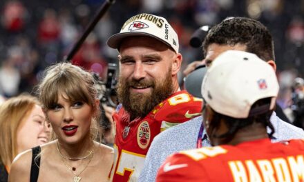 Travis Kelce, Taylor Swift highlighted year of NFL romances, growing football families