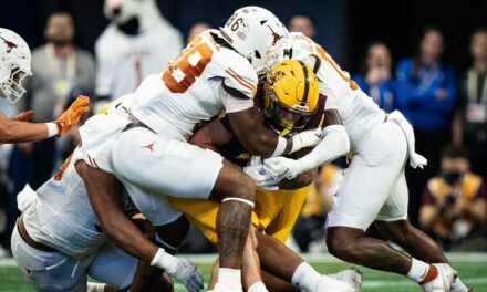 Texas survives double OT scare from Arizona State in college football playoff thriller