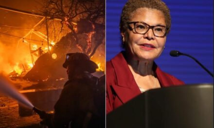 Water scarce, Democrat mayor out of country as Los Angeles wildfires rage